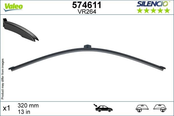 Wiper Blade SILENCIO REAR 574611 - image 4