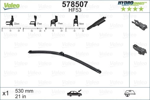 Wiper Blade HYDROCONNECT 578507 - image 6