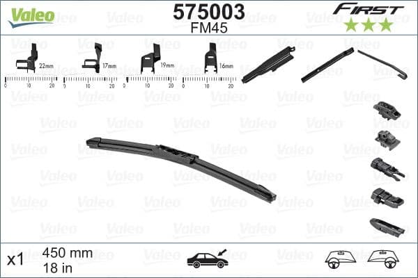 Wiper Blade FIRST MULTICONNECTION 575003 - image 6
