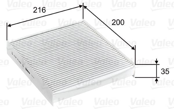 Filter, cabin air VALEO ESSENTIAL 715746 - image 3