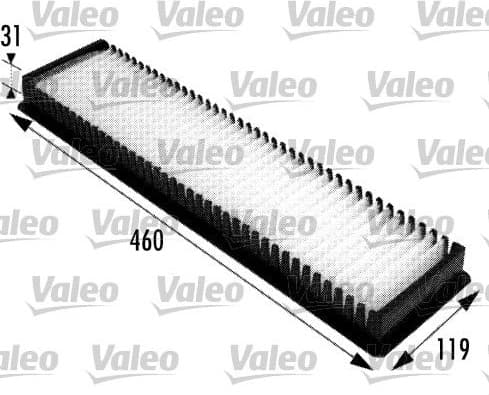 Filter, cabin air VALEO ESSENTIAL 698724 - image 2
