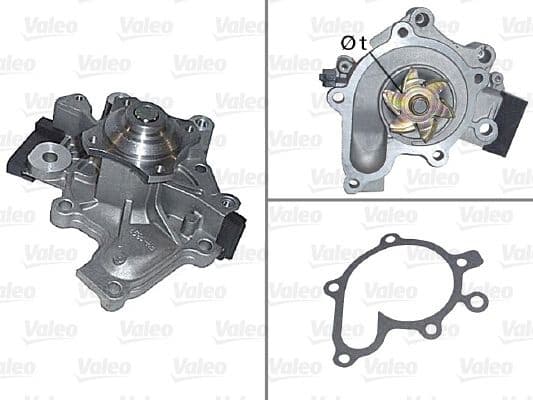 Water Pump, engine cooling 506536 - image 2