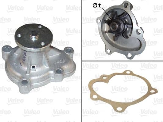 Water Pump, engine cooling 506697 - image 2