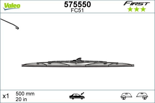 Wiper Blade FIRST 575550 - image 3