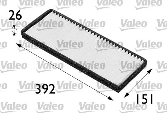 Filter, cabin air VALEO ESSENTIAL 698164 - image 2