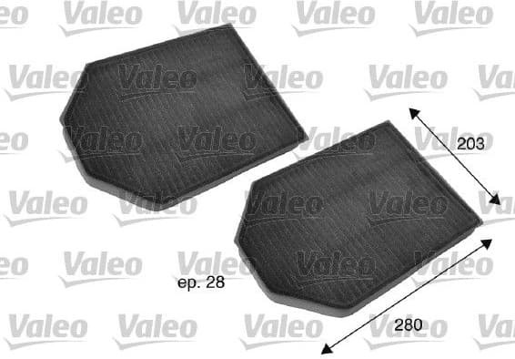 Filter, cabin air VALEO PROTECT 698791 - image 2
