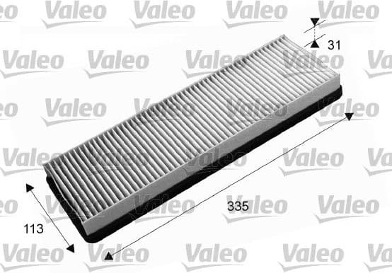 Filter, cabin air VALEO ESSENTIAL 715646 - image 2