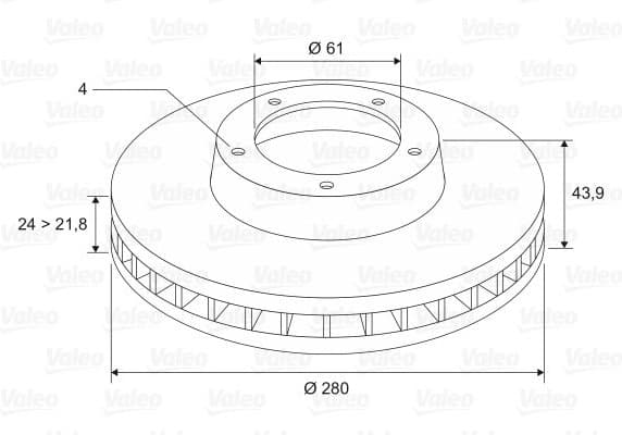 Brake Disc 186655 - image 4