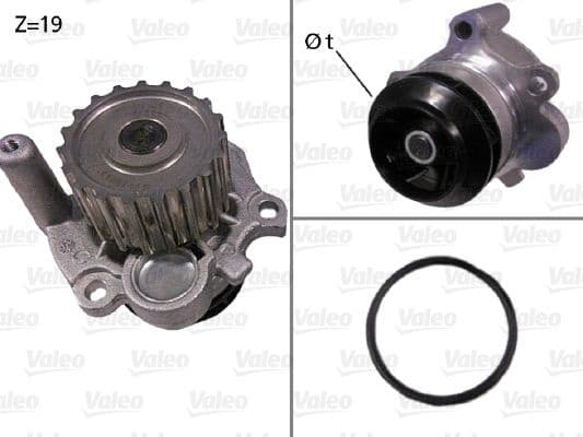 Water Pump, engine cooling 506533 - image 2