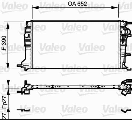 Radiator, engine cooling 735182 - image 2