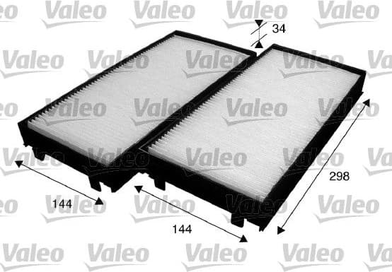 Filter, cabin air VALEO ESSENTIAL 715583 - image 2