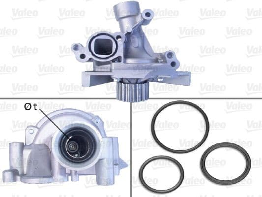 Water Pump, engine cooling 506918 - image 2