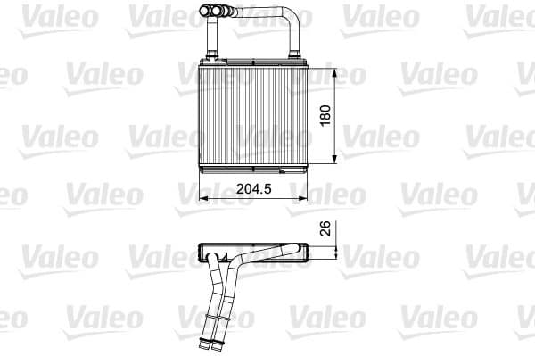 Heat Exchanger, interior heating 811526 - image 2