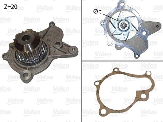 Water Pump, engine cooling 506922 - image 2
