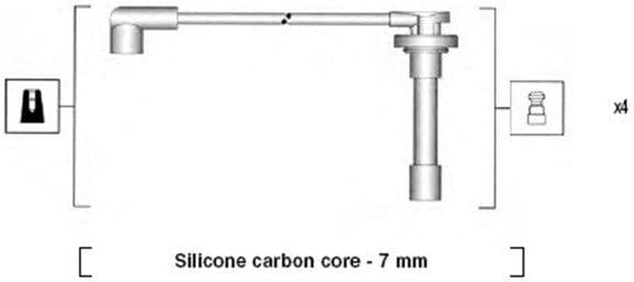 Ignition Cable Kit 941315020889