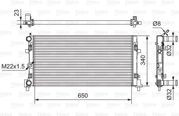 Radiator, engine cooling 701522 - image 2