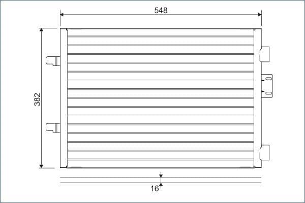 Condenser, air conditioning 817602 - image 3