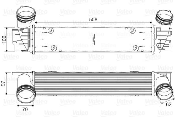 Charge Air Cooler 818594 - image 2