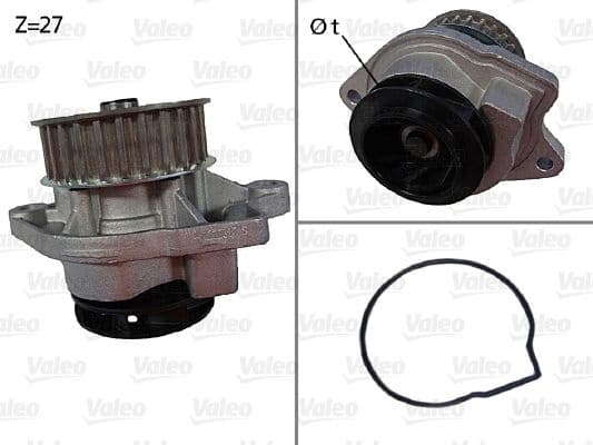 Water Pump, engine cooling 506577 - image 2