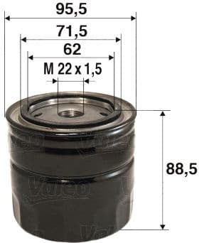 Oil Filter 586097 - image 2