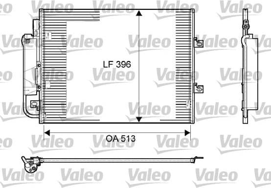Condenser, air conditioning 814061 - image 2
