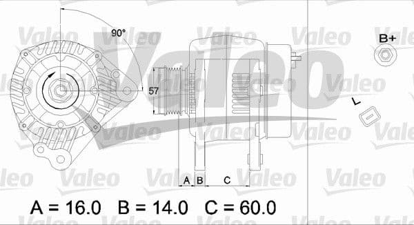 Alternator VALEO RE-GEN REMANUFACTURED 437341 - image 6