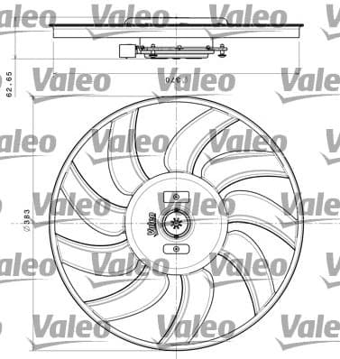 Fan, engine cooling 696350 - image 2