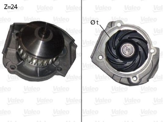 Water Pump, engine cooling 506640 - image 2