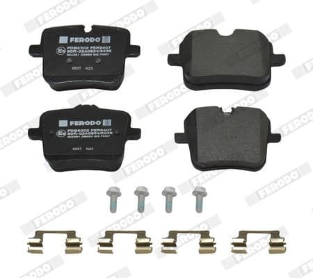 Brake pads rear, Top Quality FDB5302 - image 4