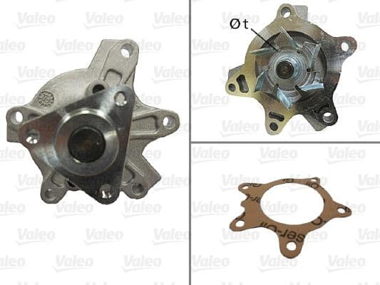 Water Pump, engine cooling 506848 - image 2