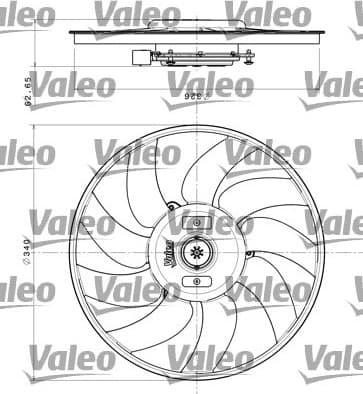 Fan, engine cooling 696349 - image 2