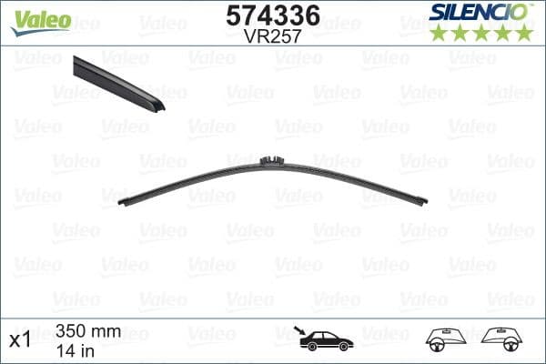 Wiper Blade SILENCIO REAR 574336 - image 4