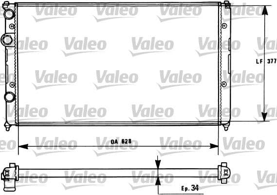 Radiator, engine cooling 731267 - image 2