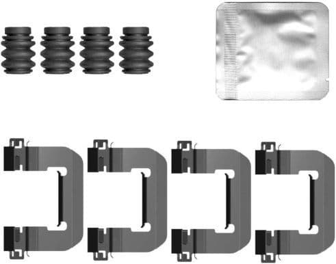 Accessory Kit, disc brake pad 82559700
