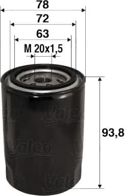 Oil Filter 586080 - image 2