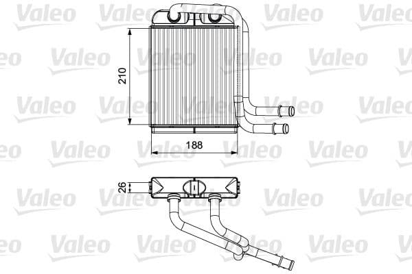 Heat Exchanger, interior heating 811524 - image 2