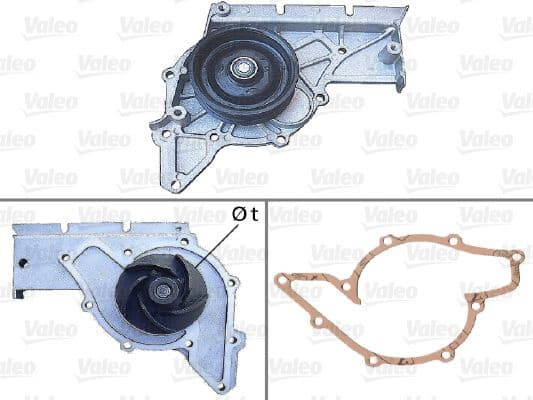 Water Pump, engine cooling 506781 - image 2