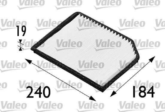Filter, cabin air VALEO ESSENTIAL 698173 - image 2