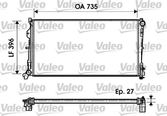 Radiator, engine cooling 732956 - image 2