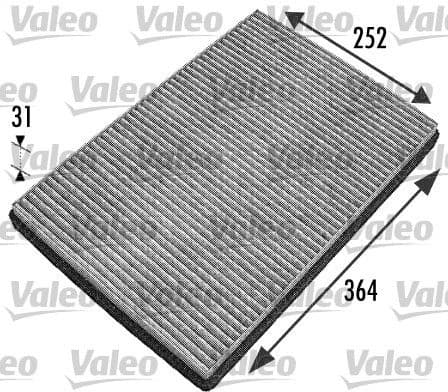 Filter, cabin air VALEO PROTECT 698744 - image 2