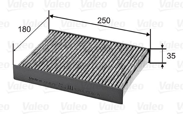 Filter, cabin air VALEO PROTECT 715820 - image 4