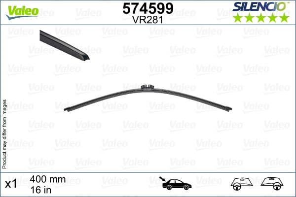 Wiper Blade SILENCIO REAR 574599 - image 7