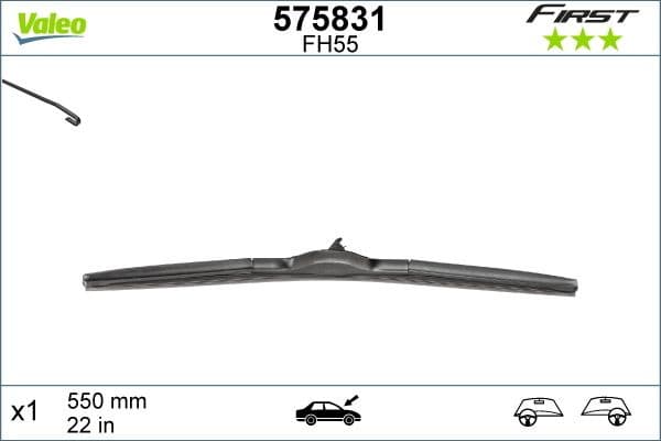 Wiper Blade FIRST HYBRID 575831 - image 3