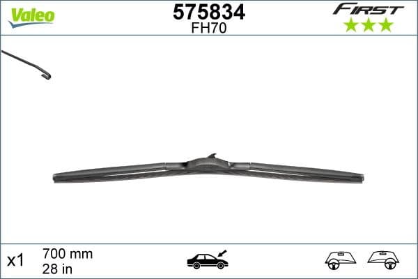 Wiper Blade FIRST HYBRID 575834 - image 3