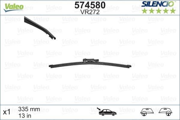 Wiper Blade SILENCIO REAR 574580 - image 4
