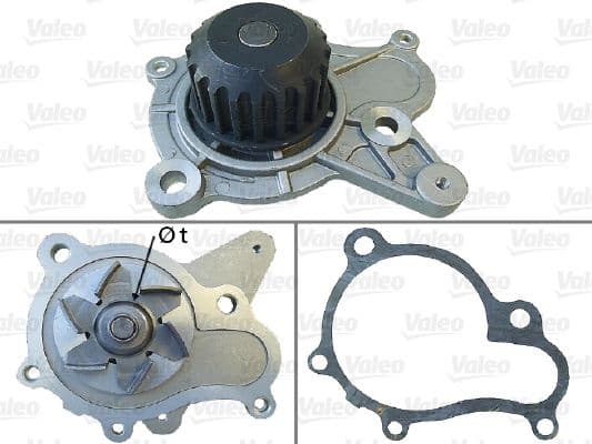 Water Pump, engine cooling 506814 - image 2