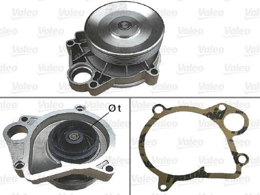 Water Pump, engine cooling 506646 - image 2