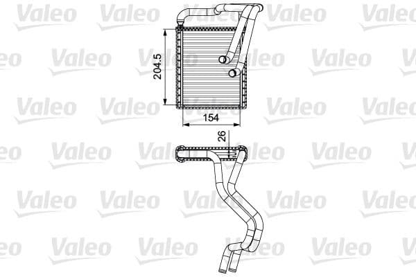 Heat Exchanger, interior heating 812430 - image 2