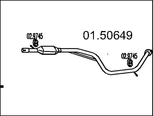 Centre Muffler 01.50649