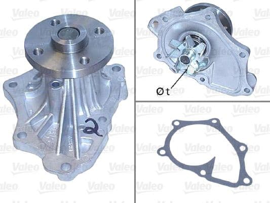 Water Pump, engine cooling 506843 - image 2